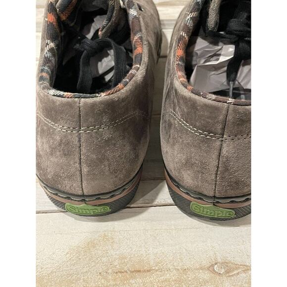 Eco Sneaks Simple Gray Suede Men's‎ Sneaker Shoe Size US 13 - Picture 6 of 9